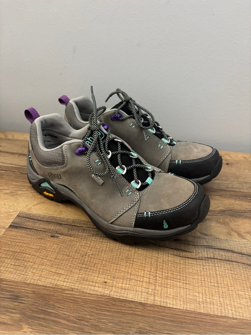 Ahnu Montara II eVent Lace Up Hiking Shoes Gray Women’s